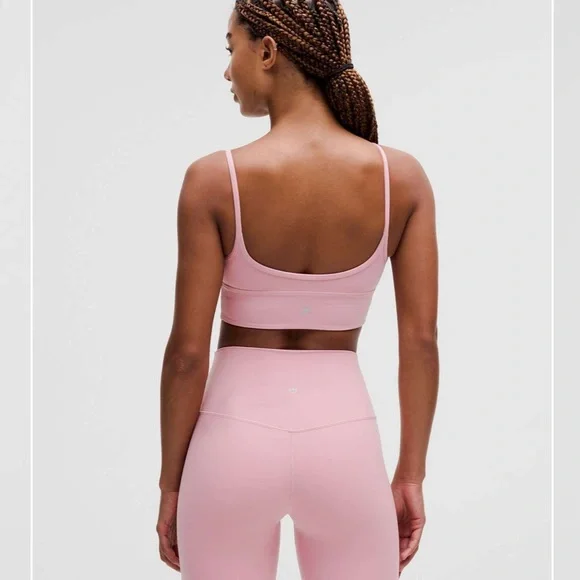 Lululemon Align Sweetheart Bra *Light Support, A/B Cup Pink Tide - Picture 2 of 9